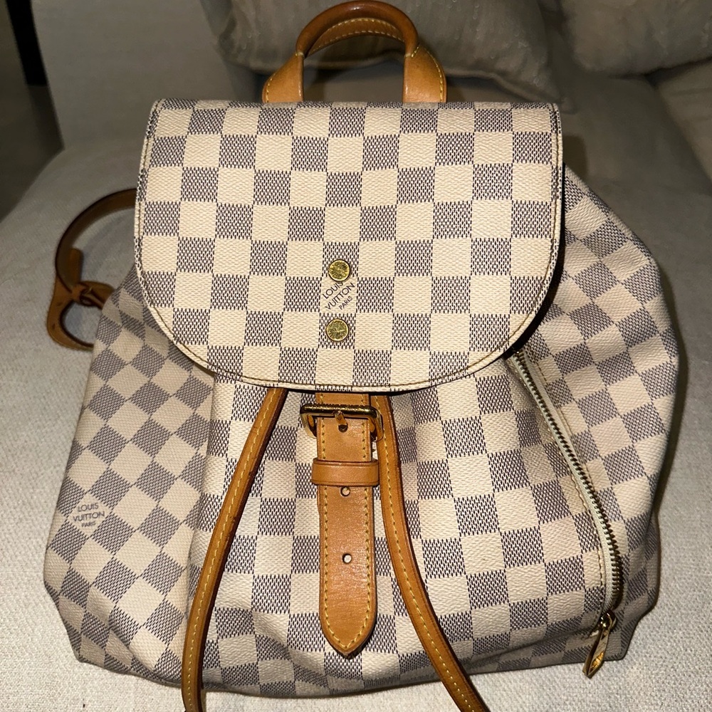 Louis Vuitton Damier Azur backpack